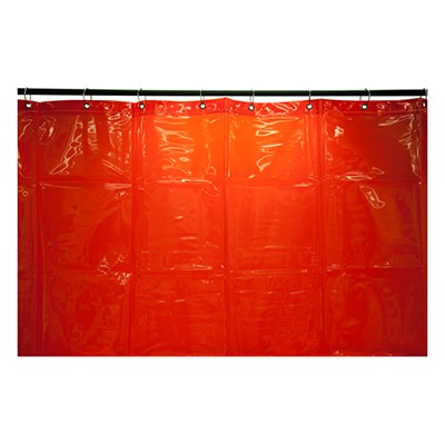 WELDCLASS WELDING CURTAIN RED 1.8X1.8 M